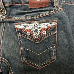 Antik Denim Distressed Jeans, Size 29